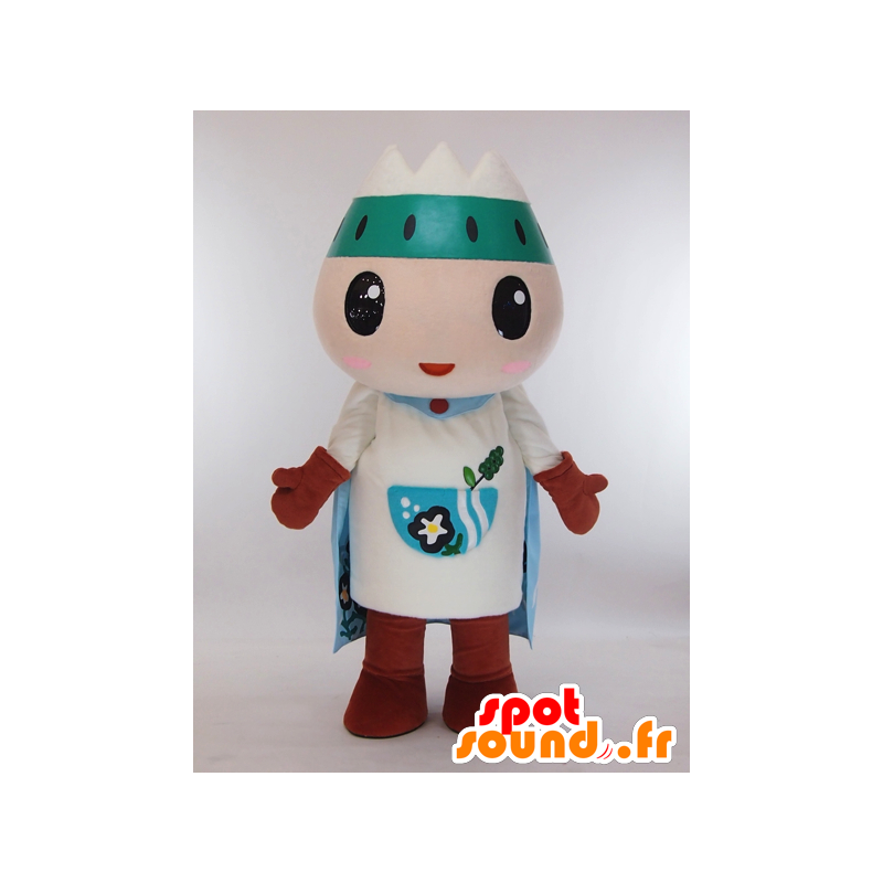 Mascot Shimizu-cho, with green mountains on the head - MASFR26150 - Yuru-Chara Japanese mascots