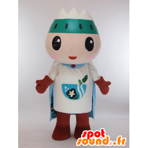 Mascot Shimizu-cho, with green mountains on the head - MASFR26150 - Yuru-Chara Japanese mascots