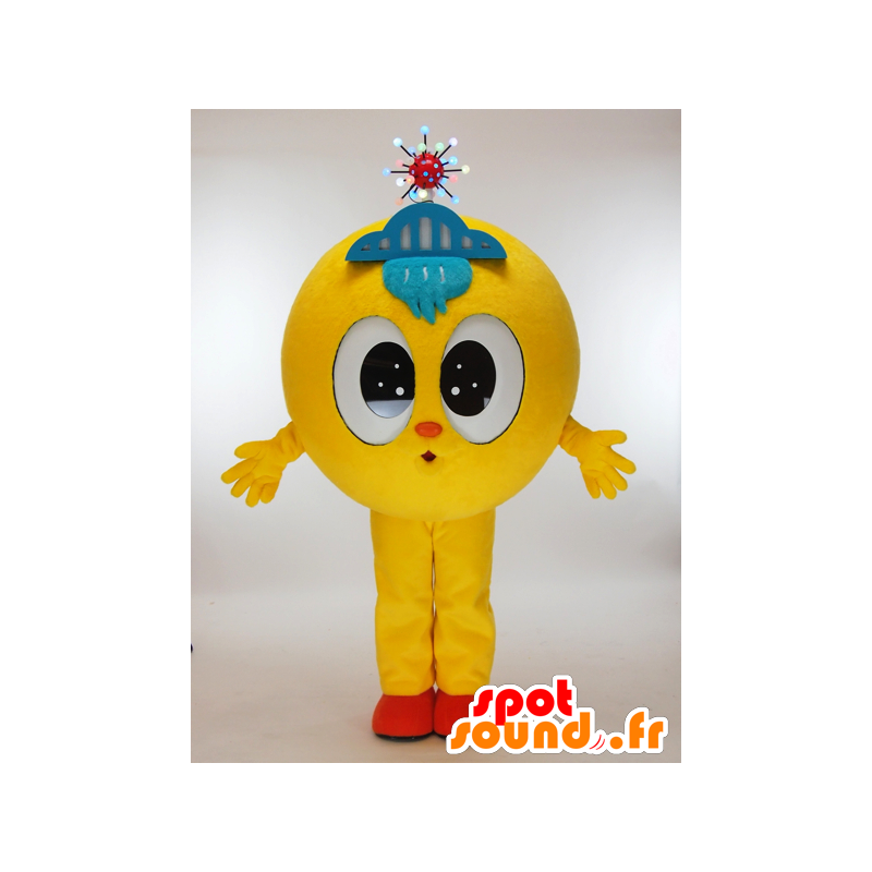 Kawatamadon kun mascotte con fuochi d'artificio - MASFR26154 - Yuru-Chara mascotte giapponese