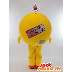 Kawatamadon kun mascotte met vuurwerk - MASFR26154 - Yuru-Chara Japanse Mascottes