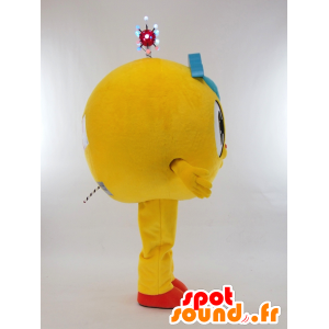 Kawatamadon kun mascot with fireworks - MASFR26154 - Yuru-Chara Japanese mascots