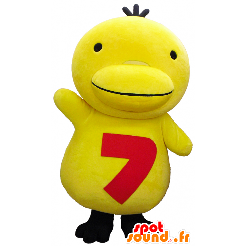Nana-chan mascote, pintainho amarelo, no sportswear - MASFR26178 - Yuru-Chara Mascotes japoneses Nana-chan mascote, pintainho amarelo, no sportswear - MASFR26178 - Yuru-Chara Mascotes japoneses