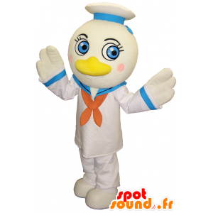 Akano chan mascot, white seagull sailor suit - MASFR26193 - Yuru-Chara Japanese mascots
