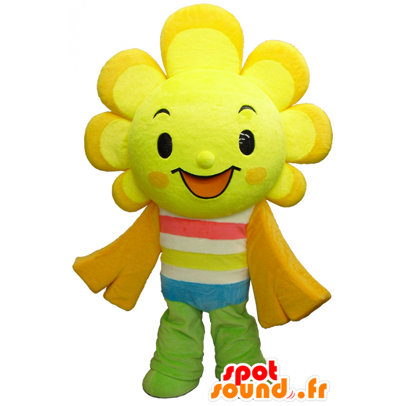 Miranba mascota kun, flor amarillo, sol, alegre - MASFR26200 - Yuru-Chara mascotas japonesas