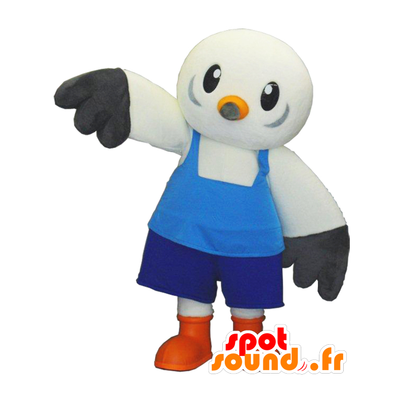 Mascot Yulee, Badeanzug Storch und marcel - MASFR26210 - Yuru-Chara japanischen Maskottchen