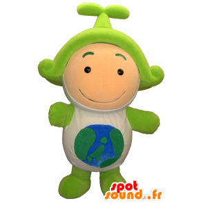 Mascotte Biomasse, d'extra-terrestre, sur le thème du recyclage - MASFR26216 - Mascottes Yuru-Chara Japonaises