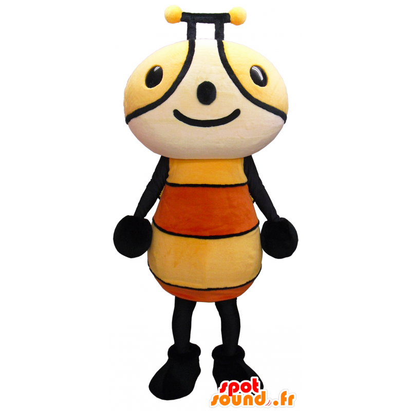 Bee Mascot Terebi, ampiainen, keltainen hyönteinen - MASFR26226 - Mascottes Yuru-Chara Japonaises