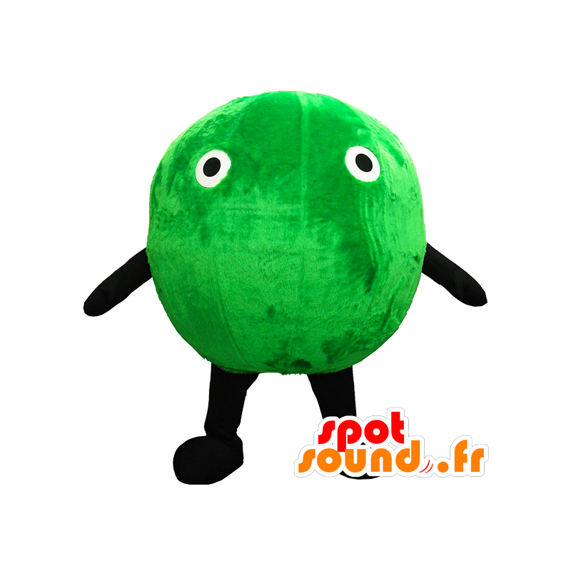 Mascotte de Suumo, bonhomme vert, de sumo coloré - MASFR26229 - Mascottes Yuru-Chara Japonaises