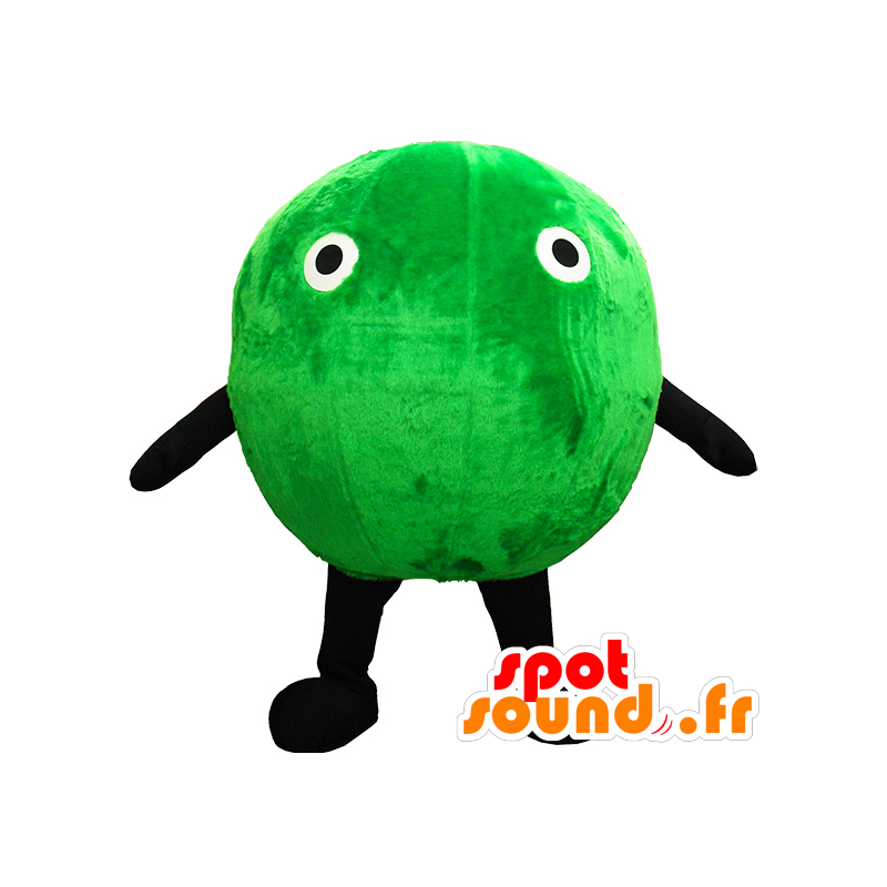 Suumo mascot, green man, colored sumo - MASFR26229 - Yuru-Chara Japanese mascots