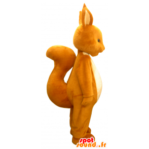 Natokin mascot, brown and beige squirrel, black-eyed - MASFR26231 - Yuru-Chara Japanese mascots