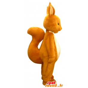 Mascot Natokin, bruin en beige eekhoorn, zwarte ogen - MASFR26231 - Yuru-Chara Japanse Mascottes