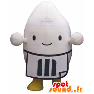 Mitsuhashi kun mascotte, uovo gigante con un grembiule - MASFR26234 - Yuru-Chara mascotte giapponese