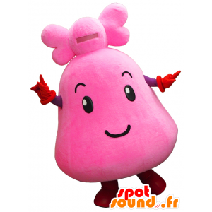 Mascot Kogomi chan gigantiske rosa klokke, Kyoto - MASFR26240 - Yuru-Chara japanske Mascots