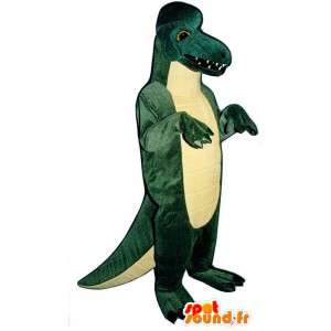 Disguise dinosaurus. Green Dinosaur Costume - MASFR006906 - Dinosaur Mascot