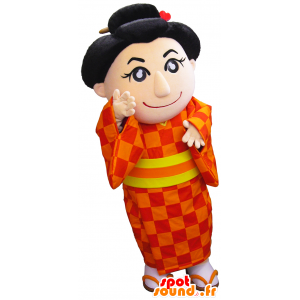 Sakamoto Ryoma mascot, Japanese traditional dress - MASFR26242 - Yuru-Chara Japanese mascots