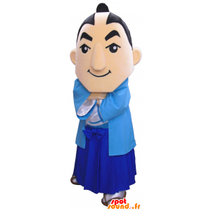 Mascota Takechi HanHeita, viejo calvo con un kimono - MASFR26244 - Yuru-Chara mascotas japonesas