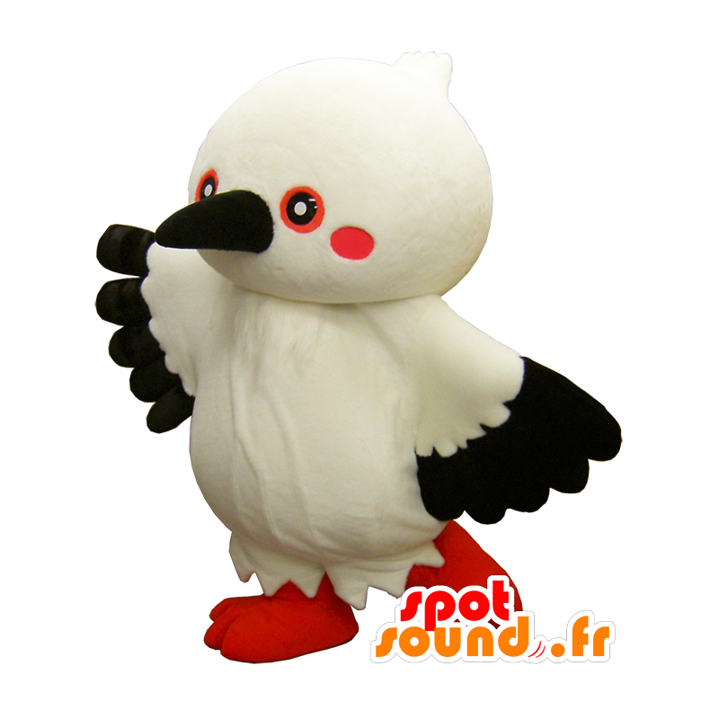 Mascotte Hyogo, pájaro blanco, gaviota - MASFR26272 - Yuru-Chara mascotas japonesas