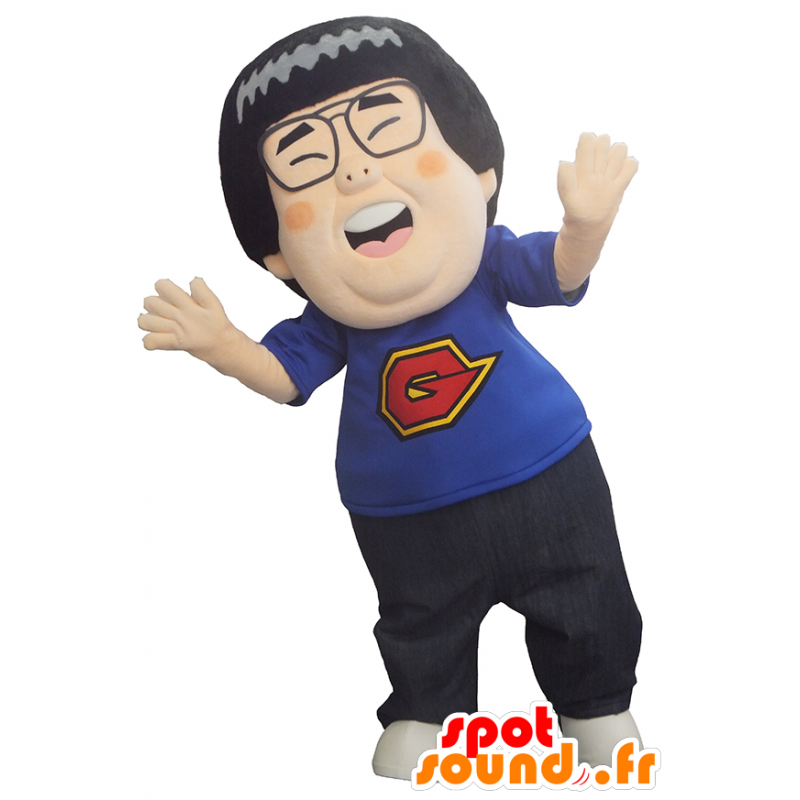 Gullickson karakter maskot, med hender som hilser - MASFR26289 - Yuru-Chara japanske Mascots