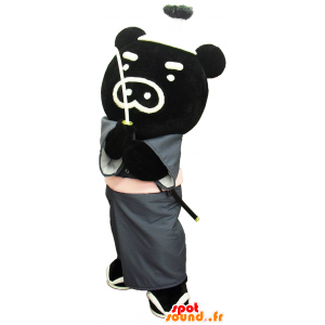 Boo Saemon mascot, Asian character samurai - MASFR26304 - Yuru-Chara Japanese mascots