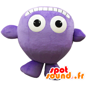 Mascotte de Sanyo, boule violette géante - MASFR26309 - Mascottes Yuru-Chara Japonaises