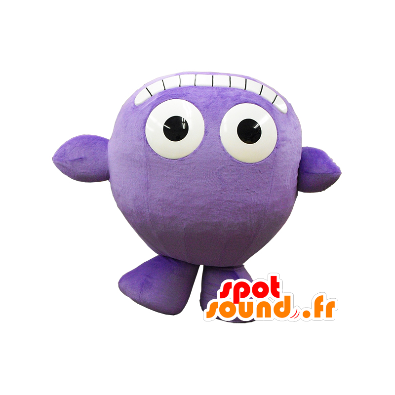 Sanyo mascotte, una gigantesca palla viola - MASFR26309 - Yuru-Chara mascotte giapponese