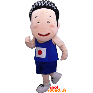 Mascot kanpei chan, maratonløper, sport - MASFR26322 - Yuru-Chara japanske Mascots