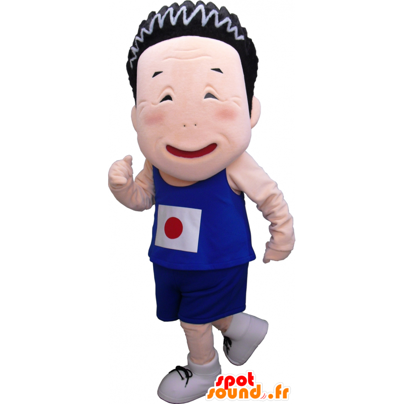 Mascot Kanpei chan, corredor de maratona, esportes - MASFR26322 - Yuru-Chara Mascotes japoneses