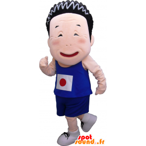 Mascot Kanpei chan, maratoonari, urheilu - MASFR26322 - Mascottes Yuru-Chara Japonaises