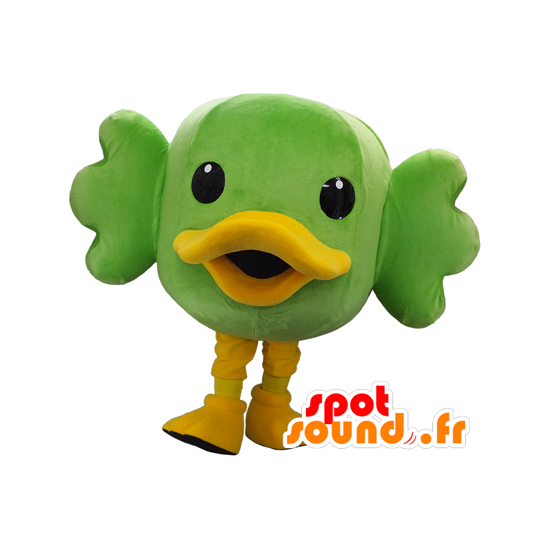 KIUI mascot, big green bird, cute and colorful - MASFR26332 - Yuru-Chara Japanese mascots