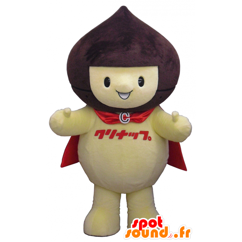 Mascotte, Braunbär hält Wrestler - MASFR26339 - Yuru-Chara japanischen Maskottchen