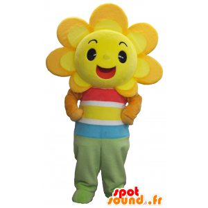 Miranba kun mascot, dressed sun while colors - MASFR26349 - Yuru-Chara Japanese mascots