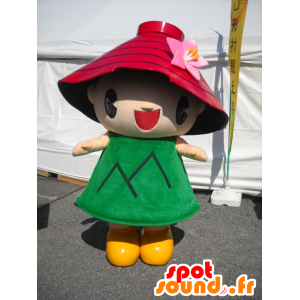 Mascot Yamagata, gestürzt riesigen Blumentopf - MASFR26365 - Yuru-Chara japanischen Maskottchen