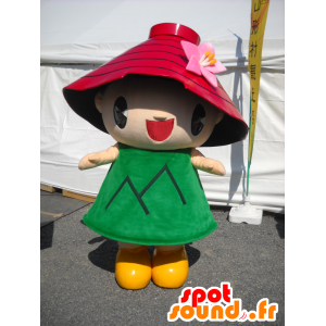 Mascot Yamagata derrubado vaso gigante - MASFR26365 - Yuru-Chara Mascotes japoneses