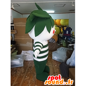 Maskot Char, japansk mann med te-hår i maskotdrakt - Japanske Yuru-Chara maskoter - MASFR26369 - SpotSound.fr