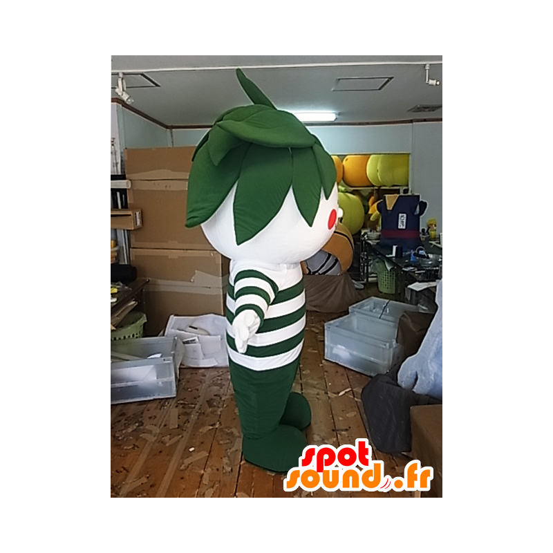 Mascot Char, japanischen Mann mit einem Tee Haar - MASFR26369 - Yuru-Chara japanischen Maskottchen