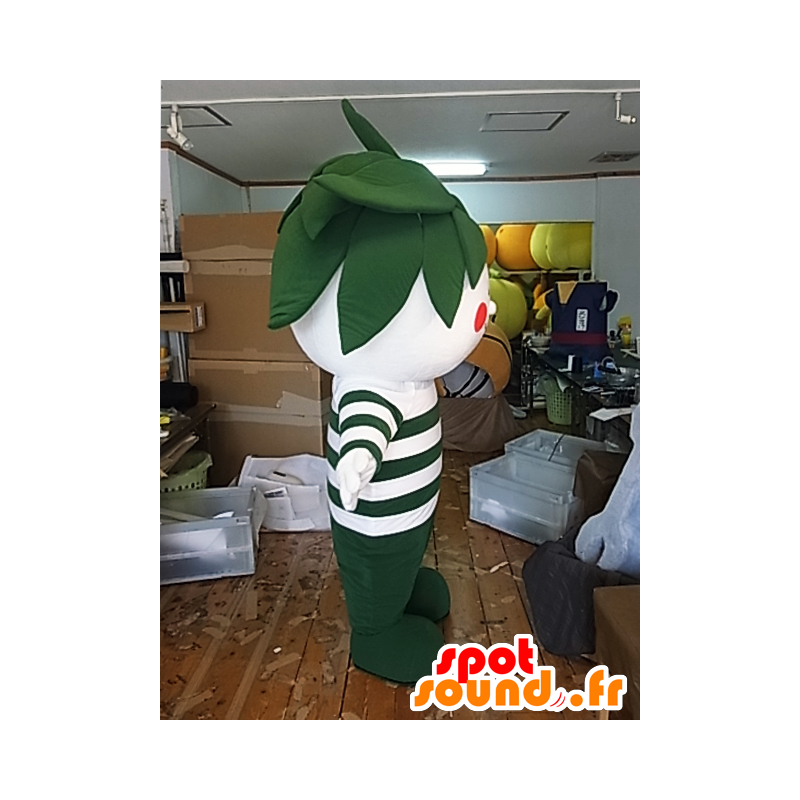 Mascot Char, hombre japonés con un pelo del té - MASFR26369 - Yuru-Chara mascotas japonesas