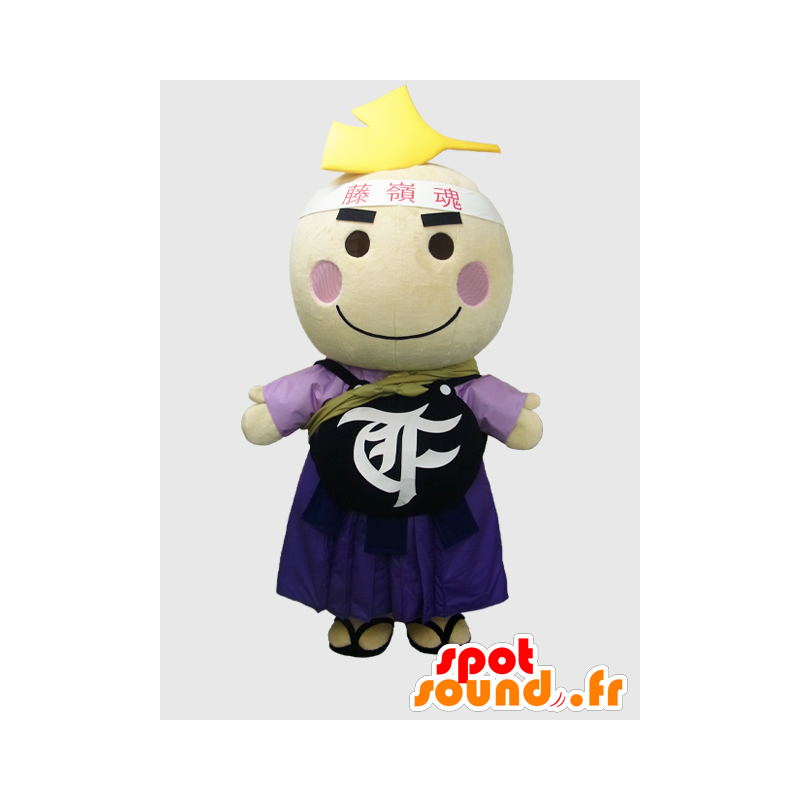 Mascota Sr. Torre, el hombre blanco con una cabeza redonda - MASFR26371 - Yuru-Chara mascotas japonesas