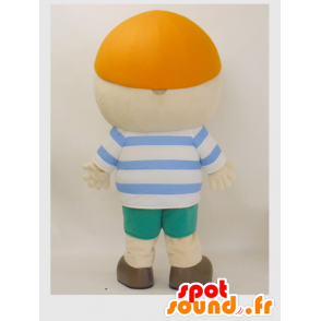 Mascot Pinobo liten gutt kledd i matros antrekk - MASFR26379 - Yuru-Chara japanske Mascots