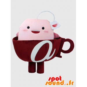 Mascot Apureshio, reuze koffiekop - MASFR26381 - Yuru-Chara Japanse Mascottes