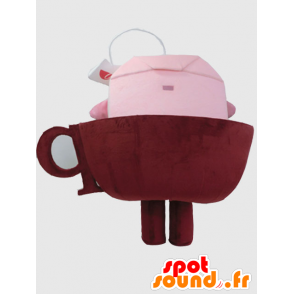 Mascotte de Apureshio, tasse de café géante - MASFR26381 - Mascottes Yuru-Chara Japonaises