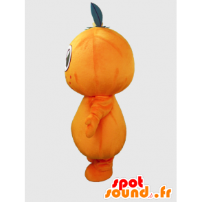 Pon-chan Maskottchen, Orange, Mandarine, mit einem großen Kopf - MASFR26383 - Yuru-Chara japanischen Maskottchen