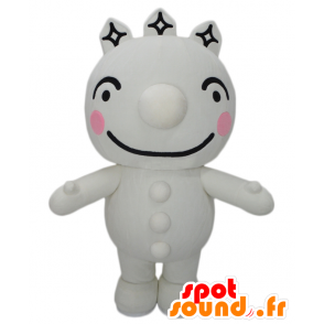 Mascotte de Tokamachi, personnage blanc et noir - MASFR26421 - Mascottes Yuru-Chara Japonaises
