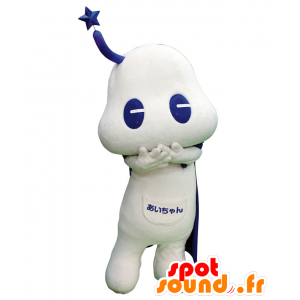 Ai-chan maskot, hvid mand, en stjerneformet antenne - Spotsound