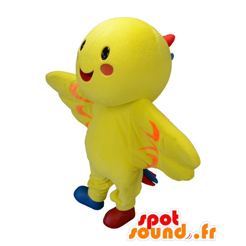 Mascotte d'Habatan, oiseau jaune géant - MASFR26443 - Mascottes Yuru-Chara Japonaises