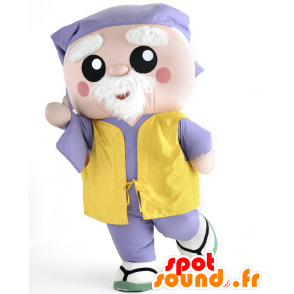 Maskottchen-Hustle-Komon, alten japanischen Mann, Ibaraki - MASFR26463 - Yuru-Chara japanischen Maskottchen