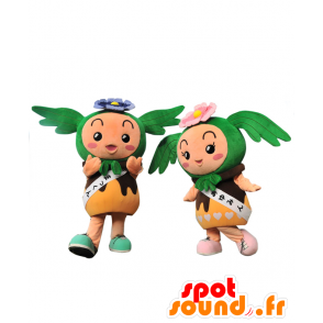 Mascots of Ayumin and Akao-kun - 2 cute mascots - MASFR26472 - Yuru-Chara Japanese mascots