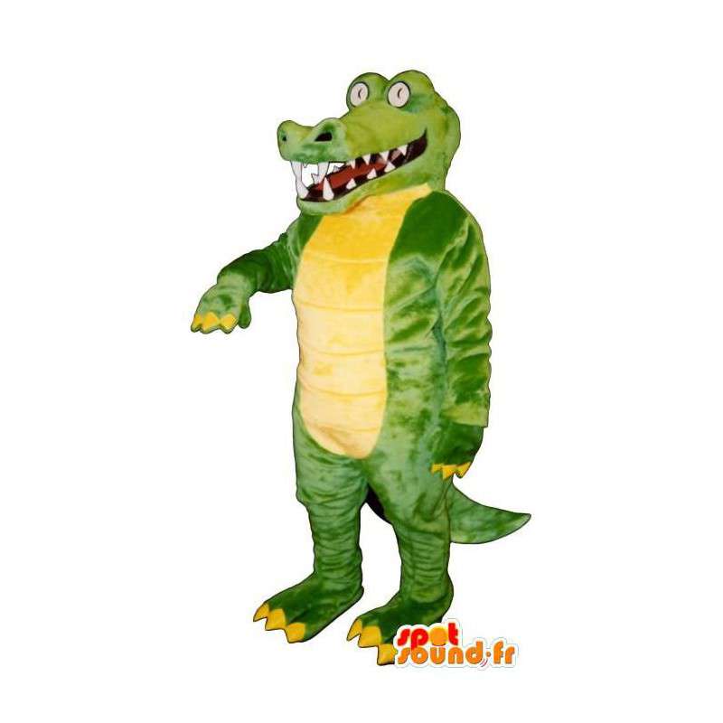 Bardzo realistyczny krokodyl maskotka - Konfigurowalny Costume - MASFR006935 - krokodyle Mascot