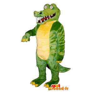 Mascotte de crocodile très réaliste - Costume personnalisable - MASFR006935 - Mascotte de crocodiles