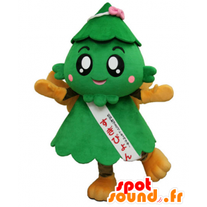 Sugito mascot, green and yellow fir, giant cute - MASFR26481 - Yuru-Chara Japanese mascots