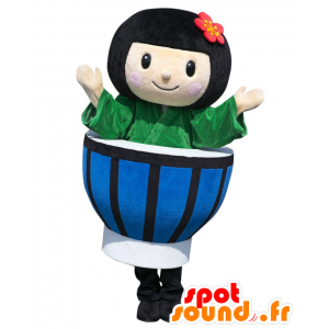 Mascotte Aichi Mann zylindrisch geformte Tasse - MASFR26486 - Yuru-Chara japanischen Maskottchen